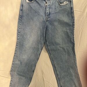 Old Navy Women's Flare & Wide Leg Jeans - Light Blue-18 Tall.